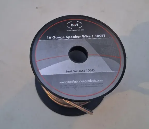 Cabo Som MediaBridge - SpeakerWire - 16 AWG Rolo 100ft