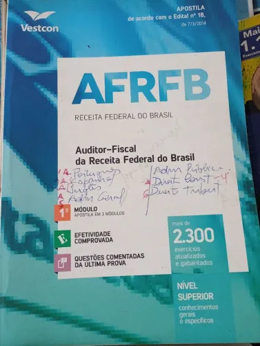 Apostilha concurso AFRFB