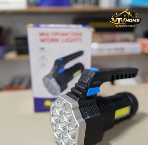 Lanterna De Led Recarregável + Entrega Grátis 