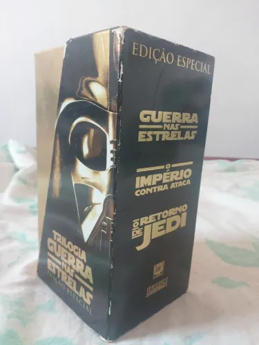 VHS Box Trilogia Guerra nas Estrelas (Star Wars) - Edição Especial