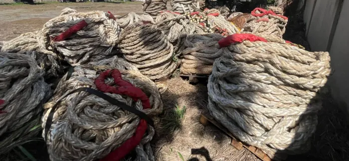CORDA NAVAL PARA DECORAÇ?O DE SÍTIOS, FAZENDAS E ÁREAS EXTERNAS
