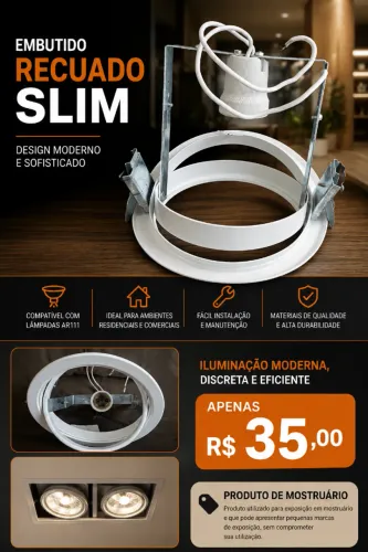 ERO05 PAR38 - ILUMINAÇÃO MODERNA E EFICIENTE- de Mostruário