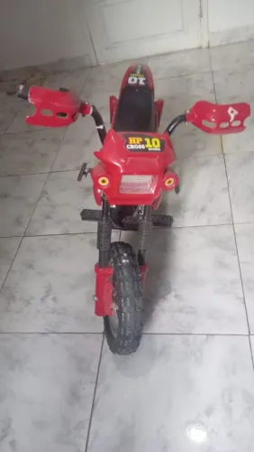 MOTO motinha infantil elétrica motocross 6v Recarregável