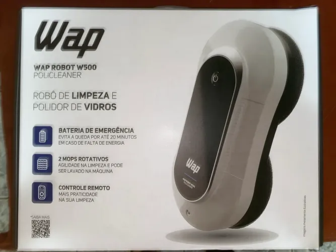 Robô Limpa Vidros E Janelas Wap Robot W500 Policleaner