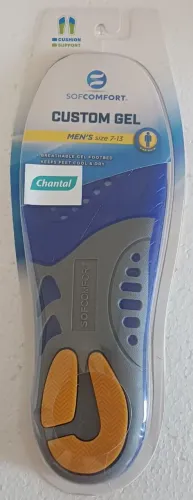 Palmilha Ortopédica SofComfort Custom Gel Conforto Impacto Tam 39-44