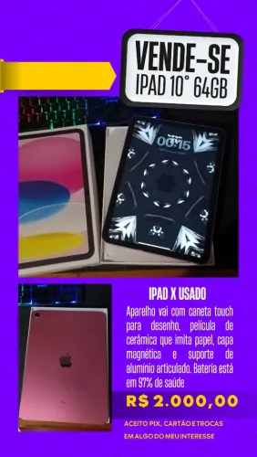 Ipad 10° Geração - 64gb Rosé