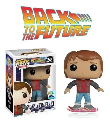 Funko Pop! De Volta Para o Futuro: Marty McFly #245 FYE Exclusivo
