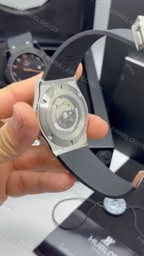 Relógio Hublot Automático + Caixa Completa