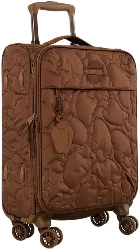 FARM - MALA ME LEVA FARM ETC TECIDO P PUFFER MATELASSE MARROM