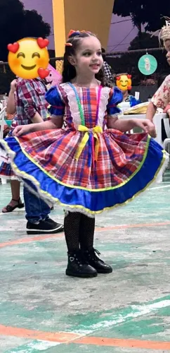 Vestido Junino Infantil