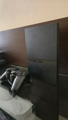Playstation 2 "TUNADO" Em Otimo Estado Completo com tudo original +64gb lotado de jogos!!