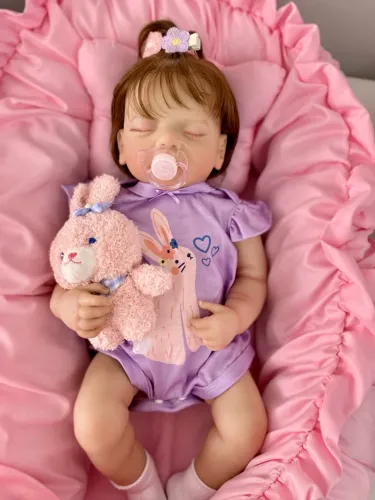 Bebê Reborn em silicone macio