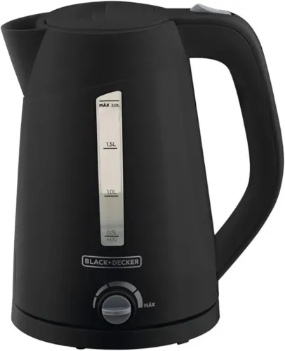 BLACK+DECKER Chaleira Elétrica K2200 1850W Capacidade de 2L 220V