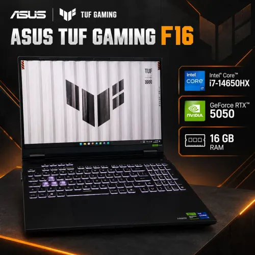 Asus Tuf F16 i7 14650HX + RTX 5050