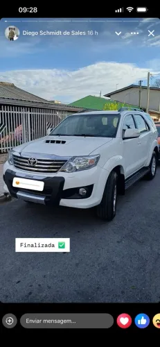 Toyota Hilux SW4 SRV D4-d 4X4 3.0 TDI Dies. AUT 2015