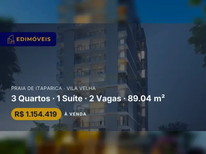Venha conhecer: apartamentos modernos em Praia de Itaparica, Vila Velha!