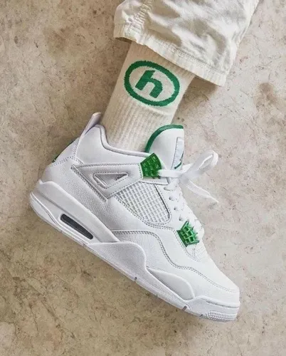 Nike Air Jordan 4 Metallic Green