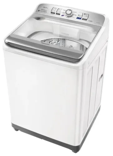 MÁQUINA DE LAVAR ROUPAS 12kg PANASONIC SEMINOVA 127V - CICLONE BRANCA