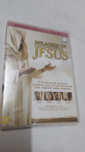 DVD Milagre De Jesus - Primeira Temporada - Volume 3 - Novo Lacrado ( 21964 )