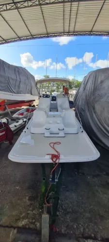 Vendo barco embarcacao tipo Jangada 8 lugares