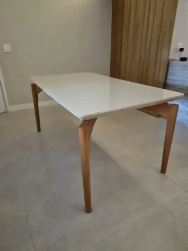 Linda mesa de jantar 6 lugares