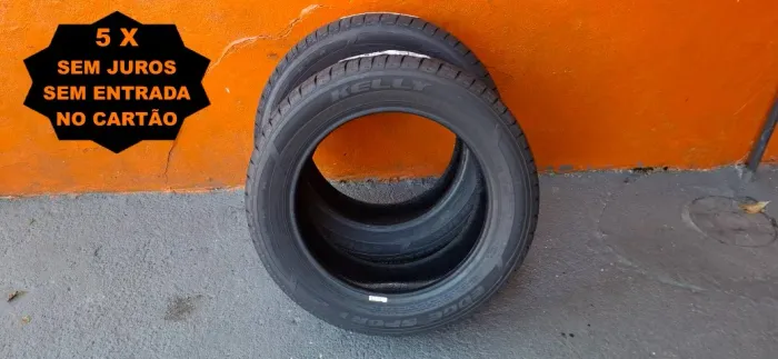 Par de Pneus Aro 16 Goodyear 205 x 55 Kelly_Montagem + Balanceamento Grátis_Aceito Cartão