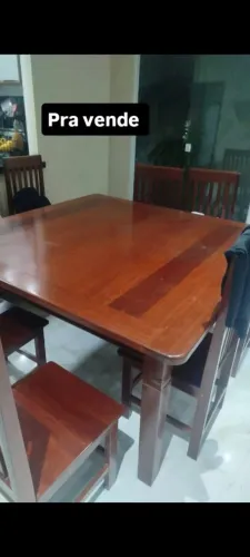 Messa toda no jatobá 8 cadeiras nova perfeito estado