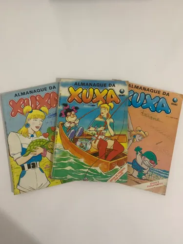 3 almanaques gibi da Xuxa