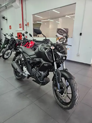 Fazer FZ15 2026 0KM - Financio, condição 12x sem juros cartão de crédito, Consórcio