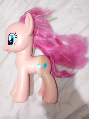 Pinkie pie gigante 20cm franja cortada