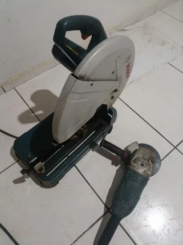 Policorte e esmerilhadeira BOSCH 220V