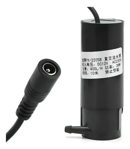 Bomba Dágua Submersível Solar 36w 400lh 10m 12v