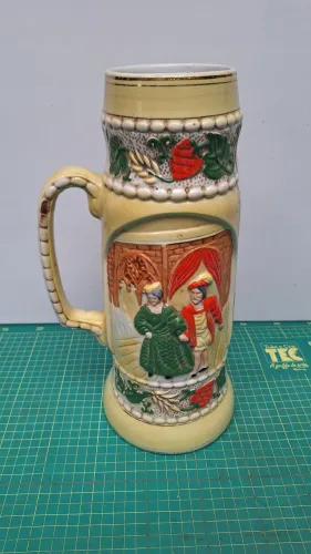 Caneca de chopp gigante antiga 34 cm