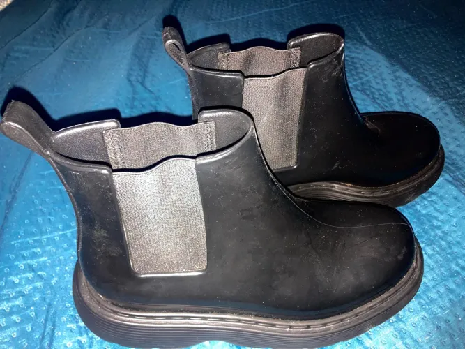 Bota Melissa Chelsea Preta Original - Tamanho 38 BR