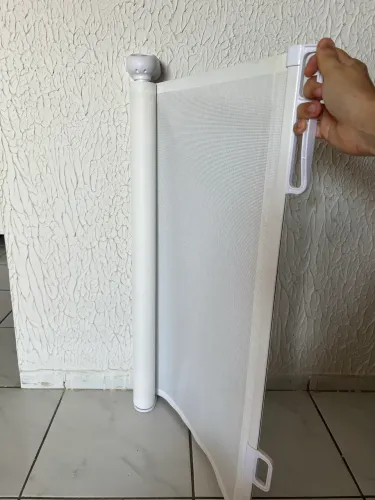 Portão Tela Segurança Bebês Pets Cercadinho Retrátil 3,00m