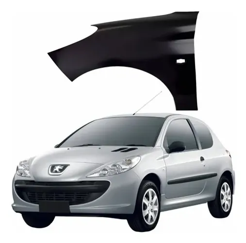 Para lama Esquerdo Peugeot 207 Passion Hoggar 09/14 C/ Pisca