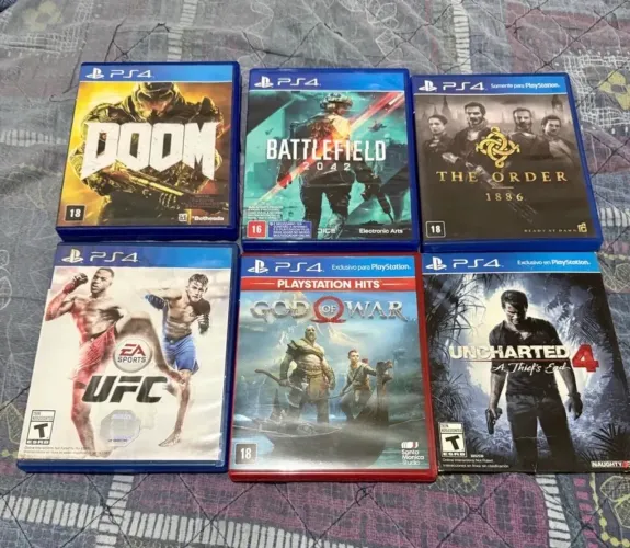 Jogos ps4 - preço imbatível