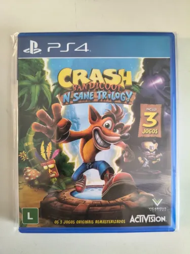 PS4 Crash Trilogy (em estado de novo)