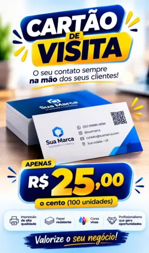 Cartões de visita
