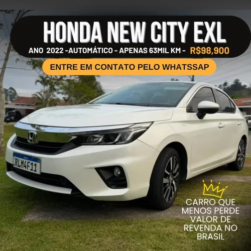 Honda City Sedan EXL 1.5 Flex 16V 4P Aut. 2022