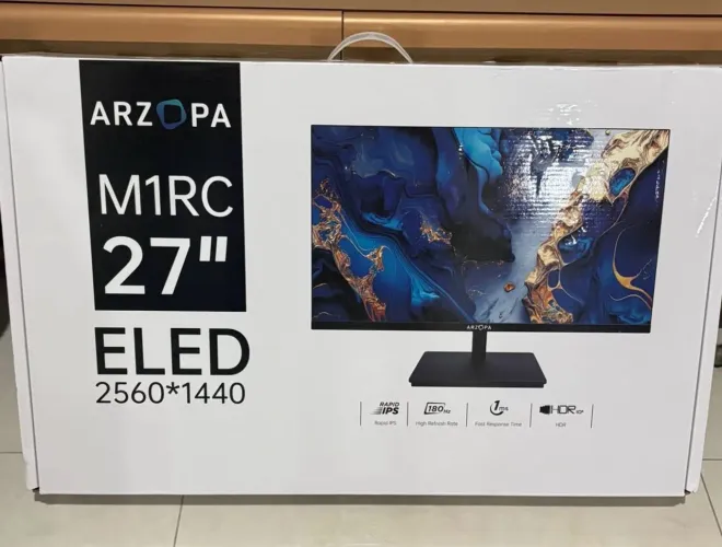 MONITOR GAMER LACRADO ARZOPA M1RC 27p 180Hz 1 Ms 2K QHD
