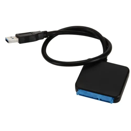 Cabo adaptador USB 3.0 para disco rígido HDD SSD 2,5 e 3,5"