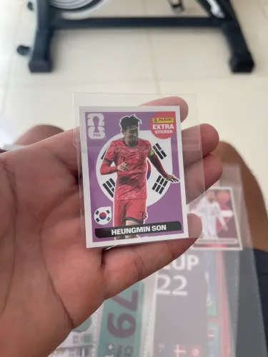 Figurinha extra Heungmin Son Original Panini