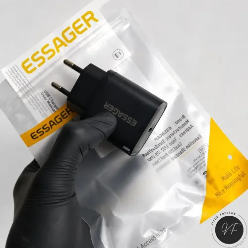 Fonte Essager 20W USB-C | Entrega Grátis em VCA