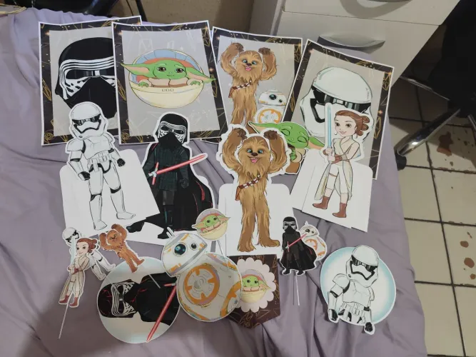 DECORAÇÃO STAR WARS DE ANIVERSÁRIO