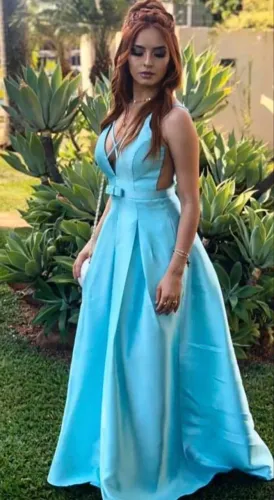 Vestido de festa madrinha 