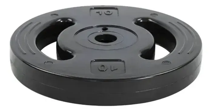 500kg de Anilha Injetada - Furação Comum e Olímpica 