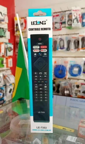Controle Remoto Smart TV Compatível Com Philips 4K - Novo