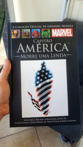 Capitão América Morre Uma Lenda Editora Salvat