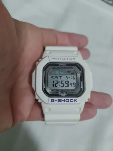 Relogio g shock tabua de mare 